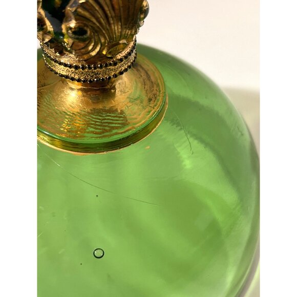 Antique Early American Pattern Glass Colorado Green Covered Butter Dish US Glass - Picture 6 of 6